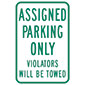 Traffic and Parking Signs